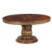 Round Dining Table Includes One 24" Leaf