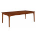 Rectangular Leg Table Includes Two 20" Leaves