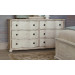 HELENE SIX DRAWER DRESSER - CRÈME
