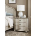 HELEN THREE DRAWER NIGHTSTAND-CRÈME