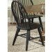 Windsor Back Side Chair-Black