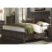 King Three Sided Storage Bed