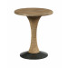 Modern Forge Round End Table