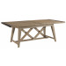 Clarendon Rectangular Dining Table with one 22" leaf extends to 106"