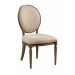 Cecil Oval Back Uph Side Chair