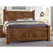 Cal King X Bed W/ Matching Footboard