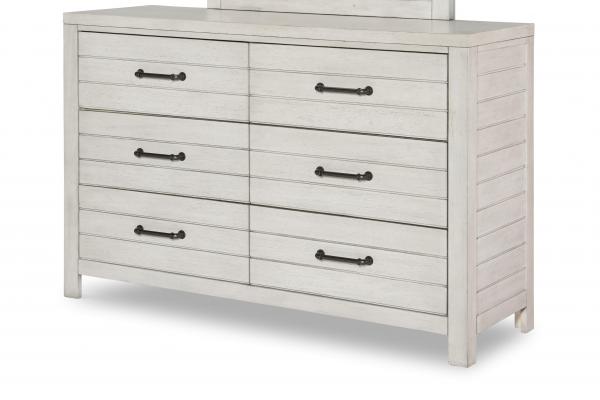 Legacy Kids Summer Camp- Stone Path White Dresser