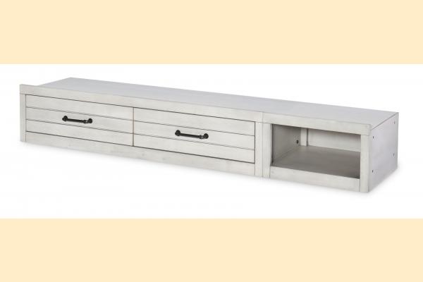 Legacy Kids Summer Camp- Stone Path White Underbed Storage Unit