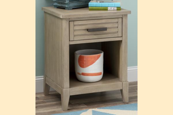 Legacy Edgewater - Soft Sand Leg Nightstand