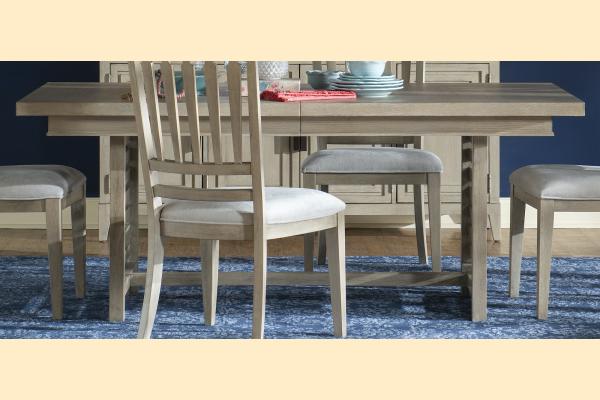 Legacy Edgewater - Soft Sand Trestle Table