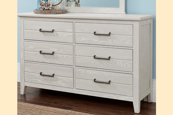 Vaughan Bassett Passageways - Oyster Grey Dresser