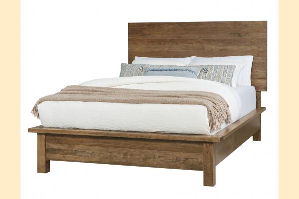 Vaughan Bassett Solids A&P Crafted Cherry - Medium King Ben's  Terrace Bed 