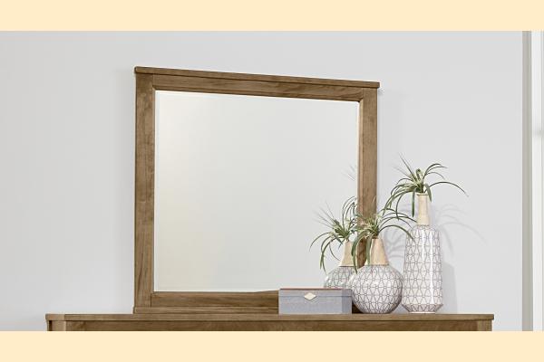 Vaughan Bassett Solids A&P Crafted Cherry - Medium Landscape Mirror