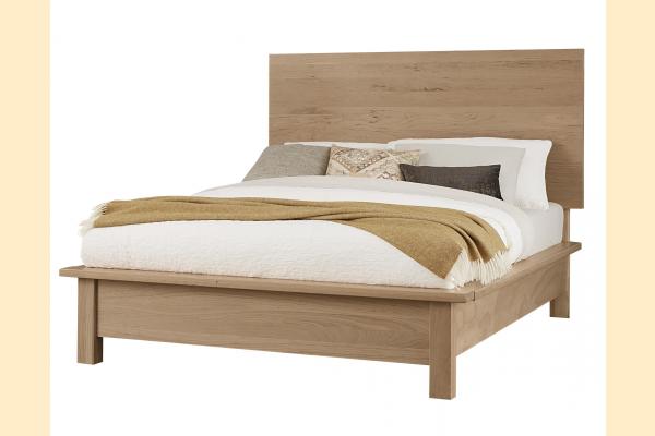 Vaughan Bassett Solids A&P Crafted Cherry - Bleached King Ben's Terrace Bed