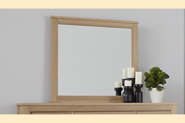 Vaughan Bassett Solids A&P Crafted Cherry - Bleached Landscape Mirror