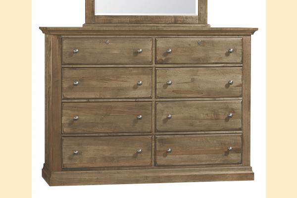 Vaughan Bassett Solids A&P Carlisle- Warm Natural Dresser