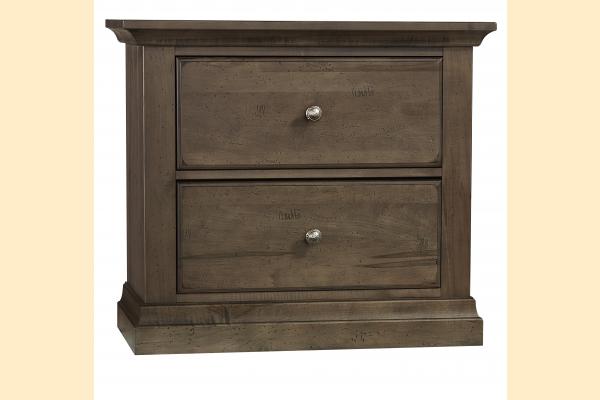 Vaughan Bassett Solids A&P Carlisle- Dark Sable Night Stand