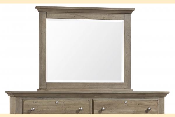 VB Artisan & Post  Carlisle- Natural Grey Landscape Mirror