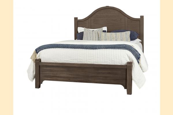 Vaughan Bassett Folkstone - Bungalow King Arch Bed W/ Low Profile Footboard