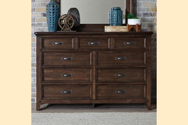 Liberty Saddlebrook Nine Drawer Dresser