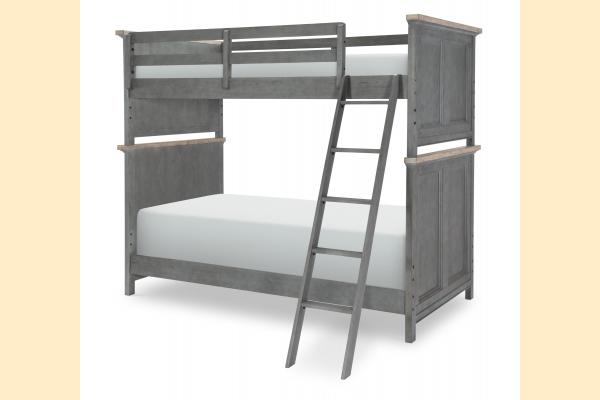 Legacy Kids Cone Mills Twin Over Twin Bunk Bed