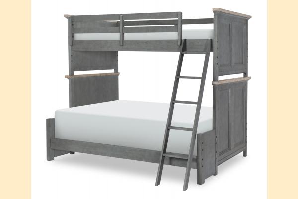 Legacy Kids Cone Mills Twin Over Full Bunk Bed