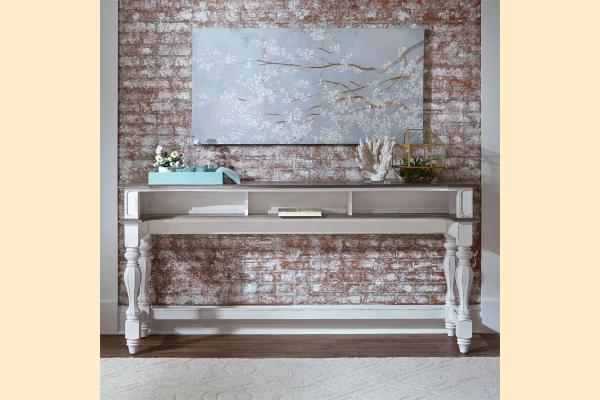 Liberty Magnolia Manor Console Bar Table