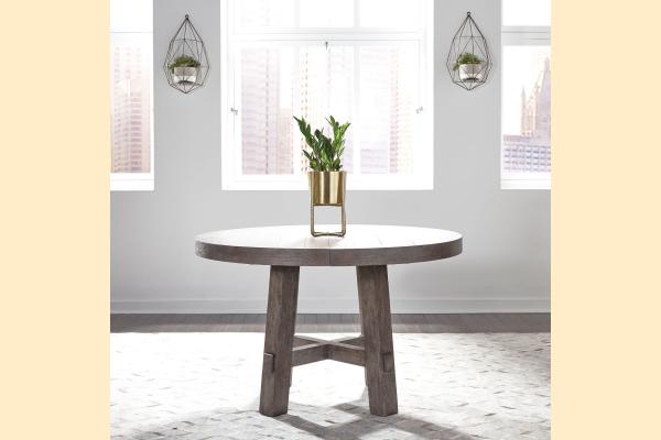 Liberty Modern Farmhouse Round Dining Table