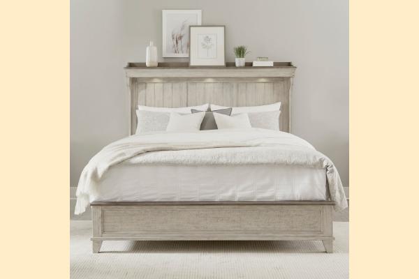 Liberty Ivy Hollow King Mantle Bed