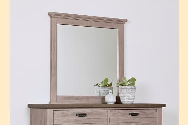 Vaughan Bassett Dover Grey - Bungalow Landscape Mirror