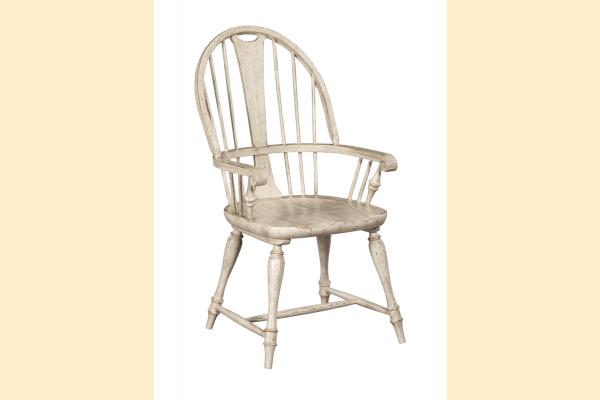 Kincaid Weatherford-Cornsilk Dining Baylis Arm Chair