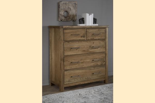 Vaughan Bassett Dovetail - Natural Standing Dresser