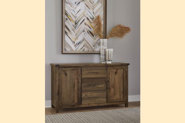 Vaughan Bassett Solids A&P Dovetail Dining Natural Server