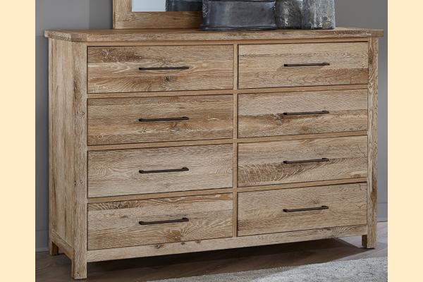 Vaughan Bassett Dovetail - Sun Bleached White Dresser