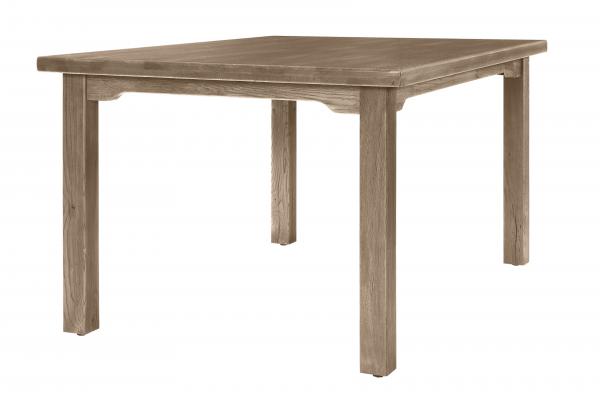 Vaughan Bassett Solids A&P Dovetail Dining Aged Grey Friendship Table - 60