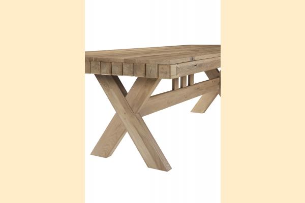 Vaughan Bassett Solids A&P Dovetail Dining Bleached White Dovetail 72in Dining Table