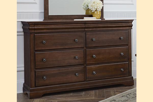 Vaughan Bassett Vista- Warm Cherry Dresser