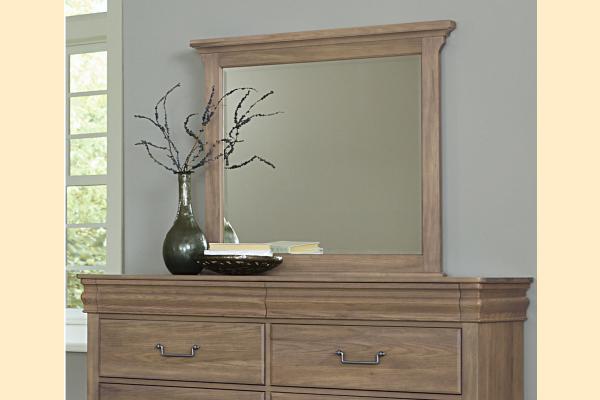 Vaughan Bassett Vista- Natural Oak Landscape Mirror