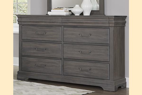 Vaughan Bassett Vista- Grey Oak Dresser