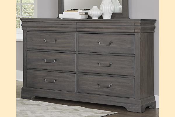 Vaughan Bassett Vista- Grey Oak Dresser