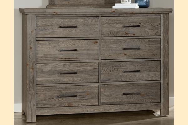 Vaughan Bassett Yellowstone Eight Drawer Dresser