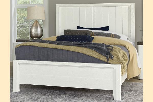 Vaughan Bassett Yellowstone - White/Buckskin Cal King Yellowstone Bed