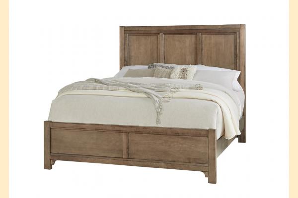 Vaughan Bassett Cool Farmhouse- Natural Queen Panel Bed