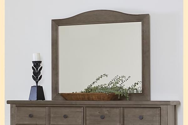 Vaughan Bassett Cool Farmhouse- Grey Arched Mirror