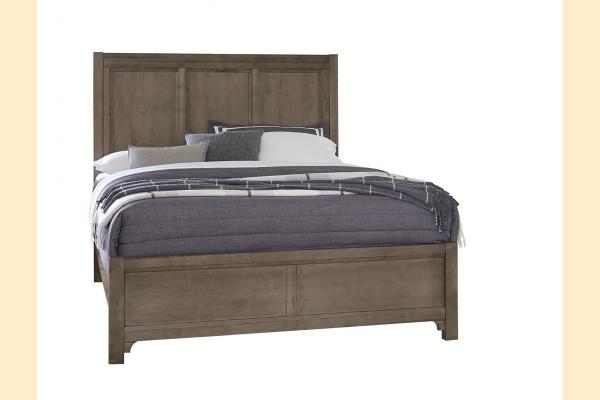 Vaughan Bassett Cool Farmhouse- Grey Queen Panel Bed