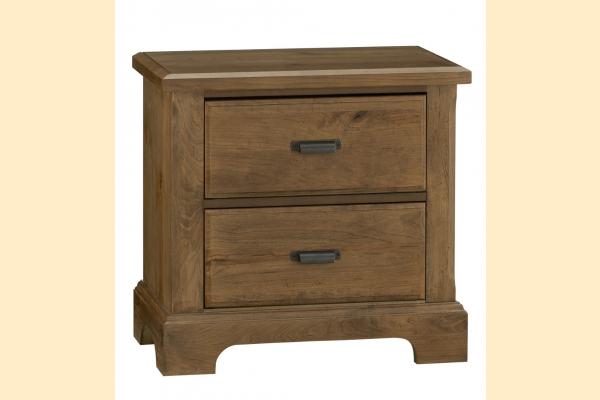 Vaughan Bassett LANCASTER COUNTY-AMISH CHERRY Two Drawer Nightstand