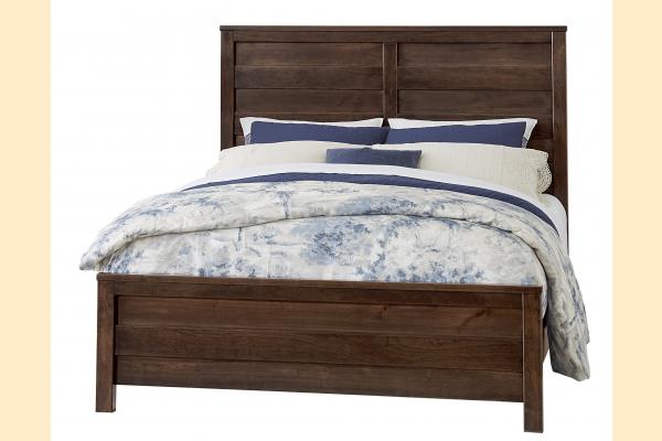 Vaughan Bassett Lancaster County- Amish Walnut King Casual Bed