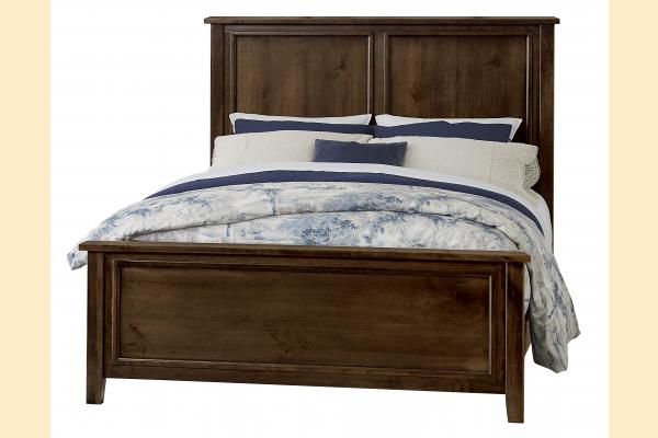 Vaughan Bassett Lancaster County- Amish Walnut King Amish Bed