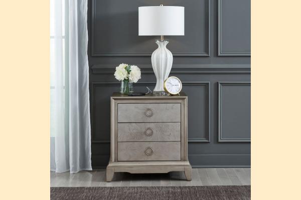 Liberty Montage Drawer Nightstand with Charging Station