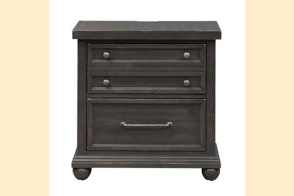 Liberty Harvest Home Nightstand w/ Charging Station